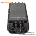 24 Core 96 Core Telecom Inline กันน้ำประกบกันใยแก้วนำแสงปิด